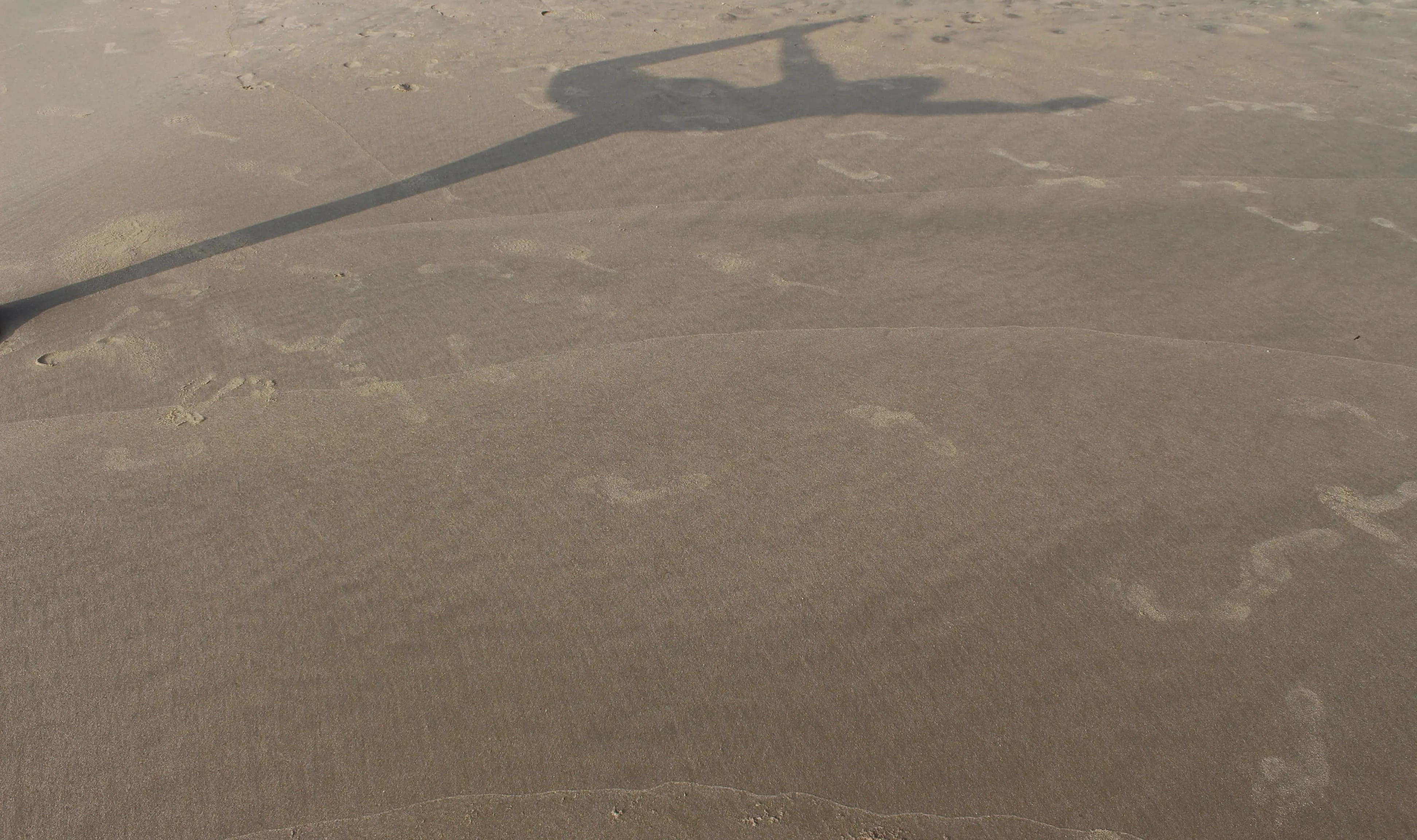 Schatten im Sand